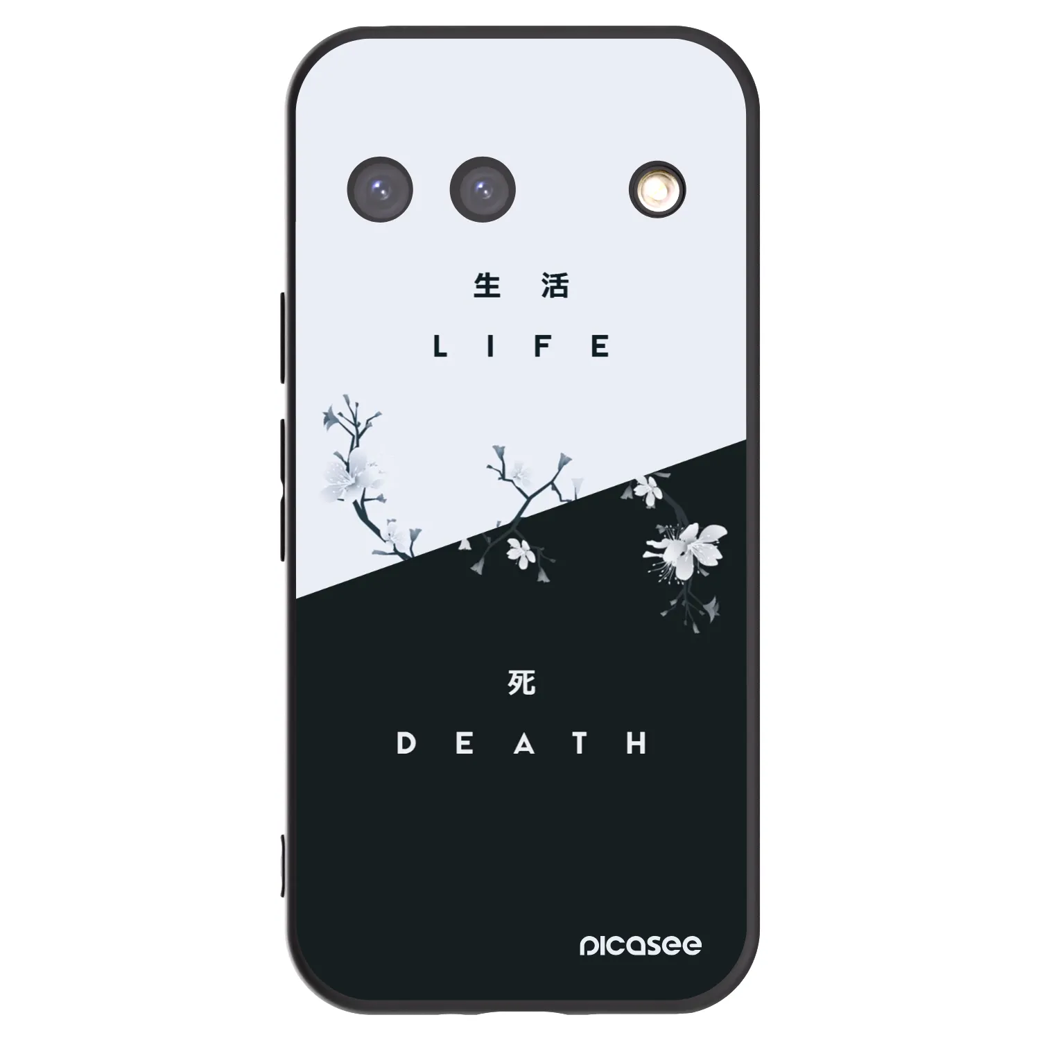 Picasee silikónový čierny obal pre Google Pixel 9 - Živý - Mŕtvy