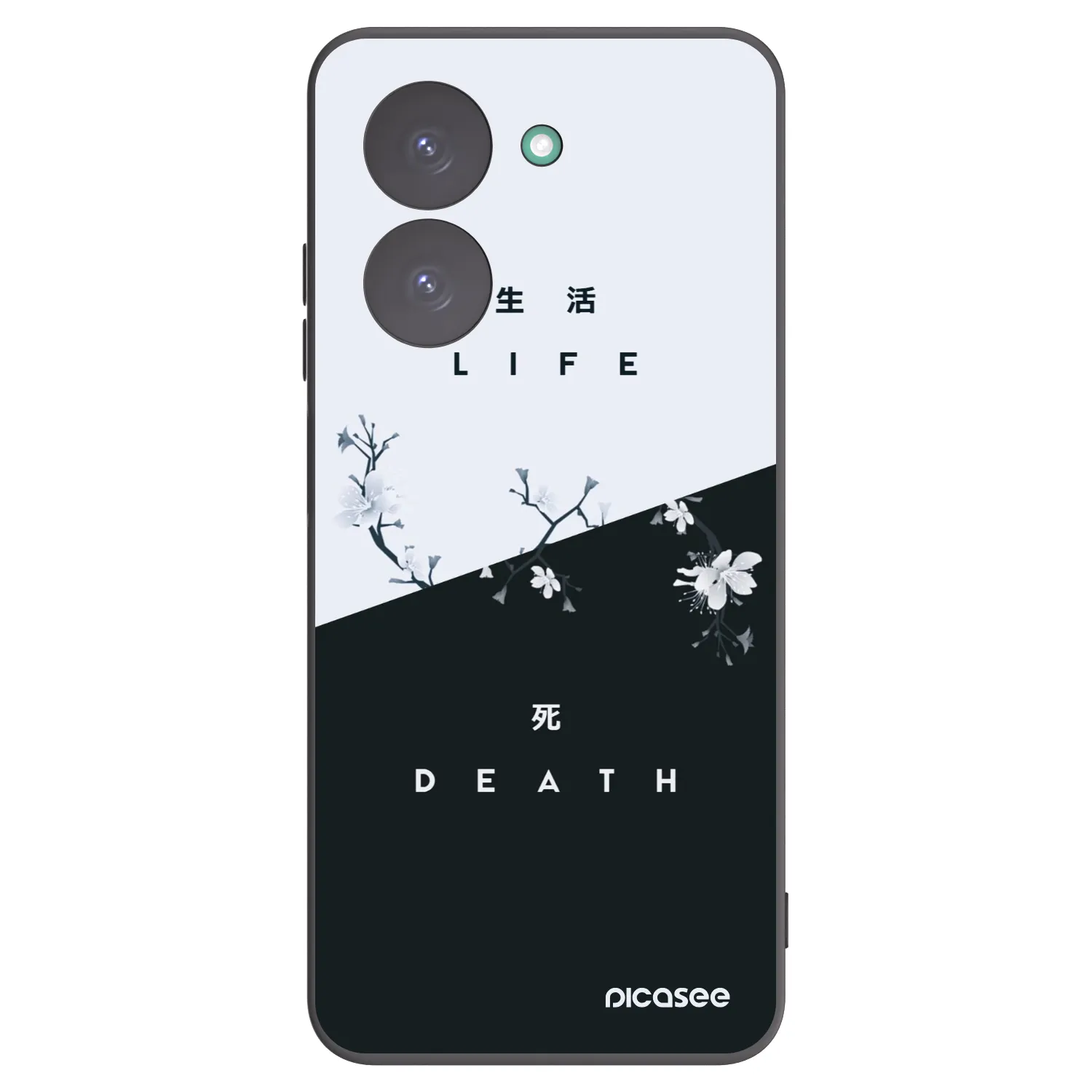 Picasee silikónový čierny obal pre Xiaomi Redmi A5 - Živý - Mŕtvy