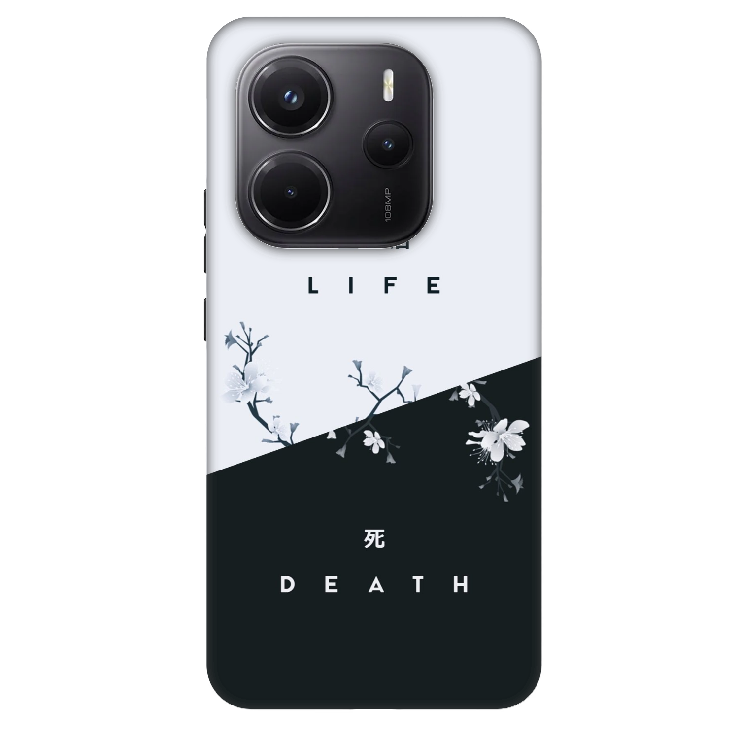 Fashion Case pre Xiaomi Redmi Note 14 5G - Živý - Mŕtvy