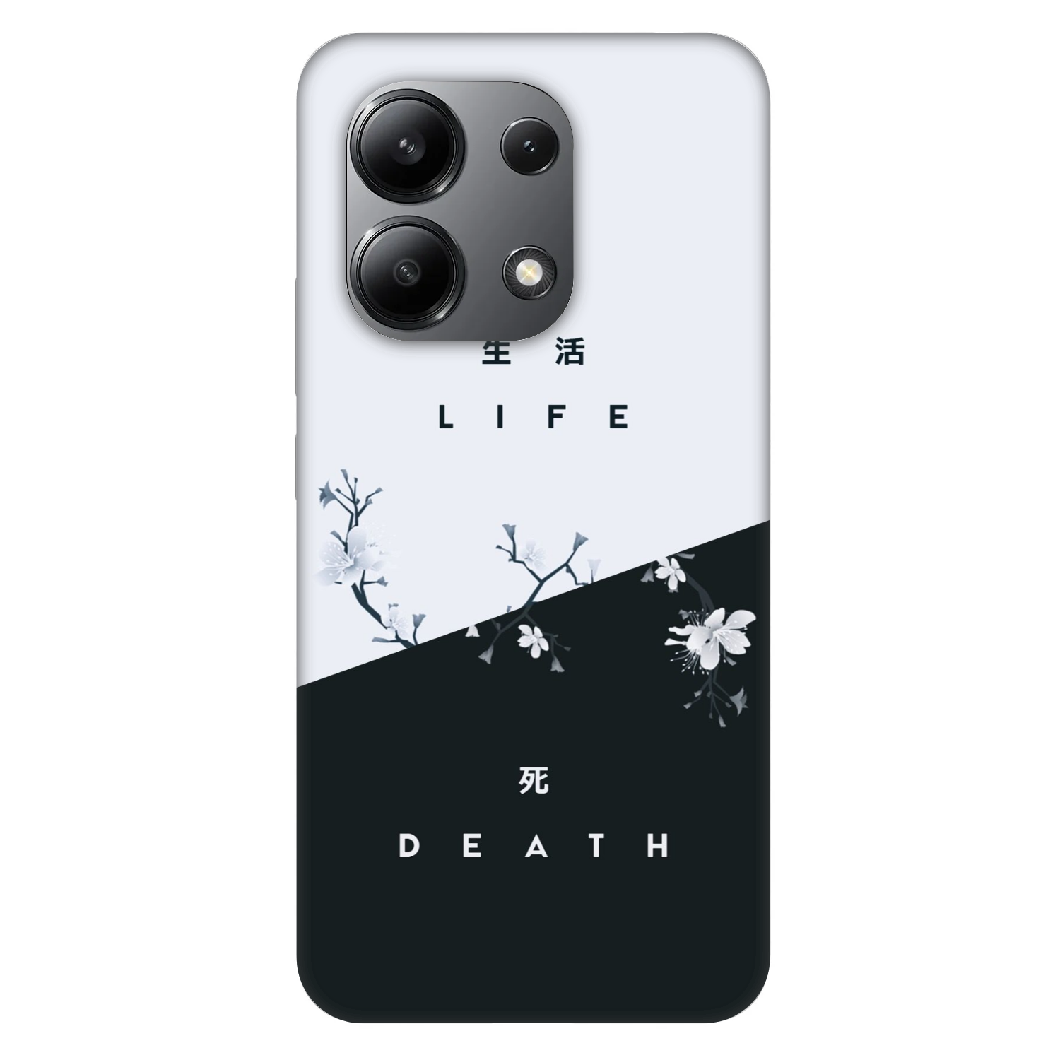 Picasee Fashion Case pre Xiaomi Redmi Note 13 4G - Živý - Mŕtvy
