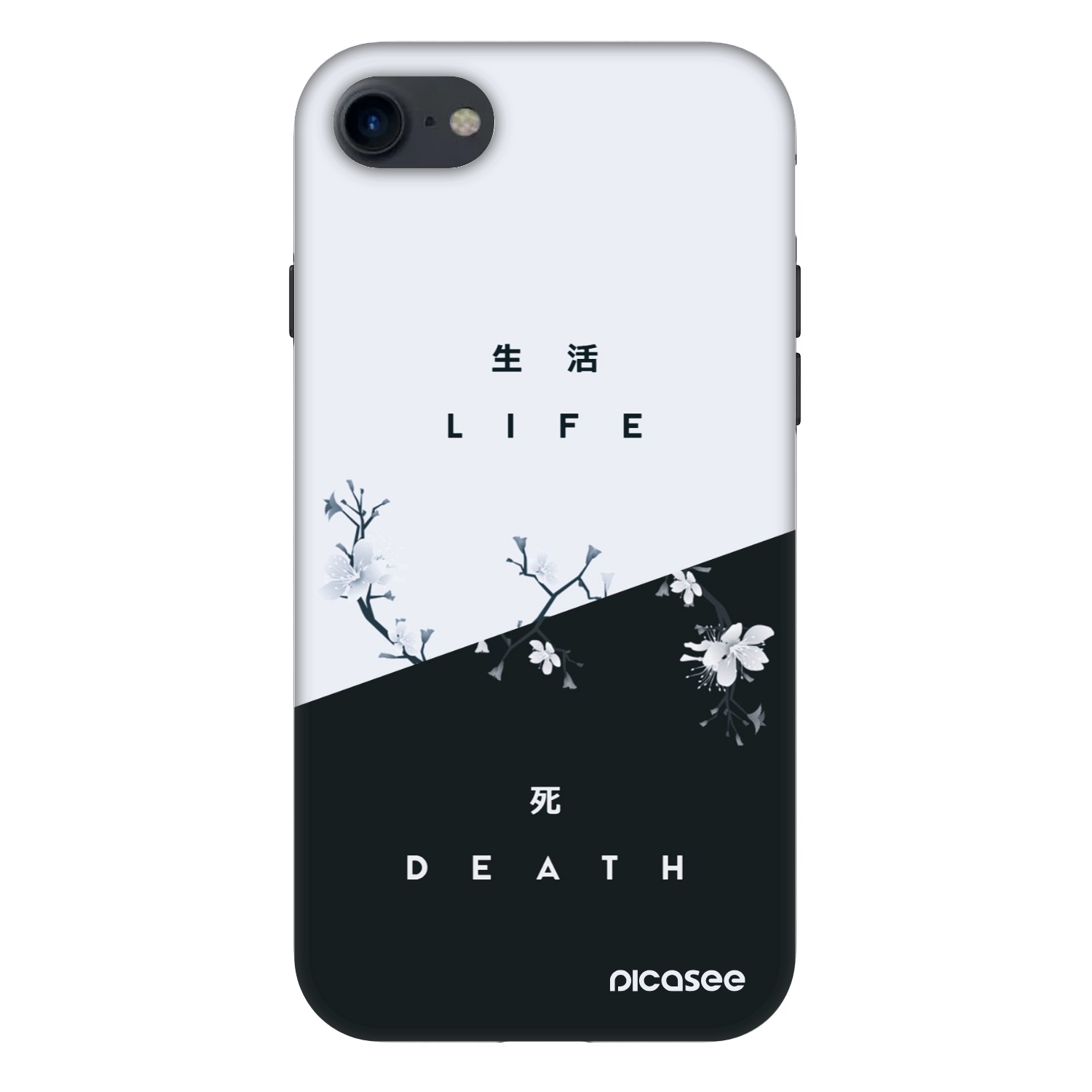 Picasee Fashion Case pre Apple iPhone 8 - Živý - Mŕtvy