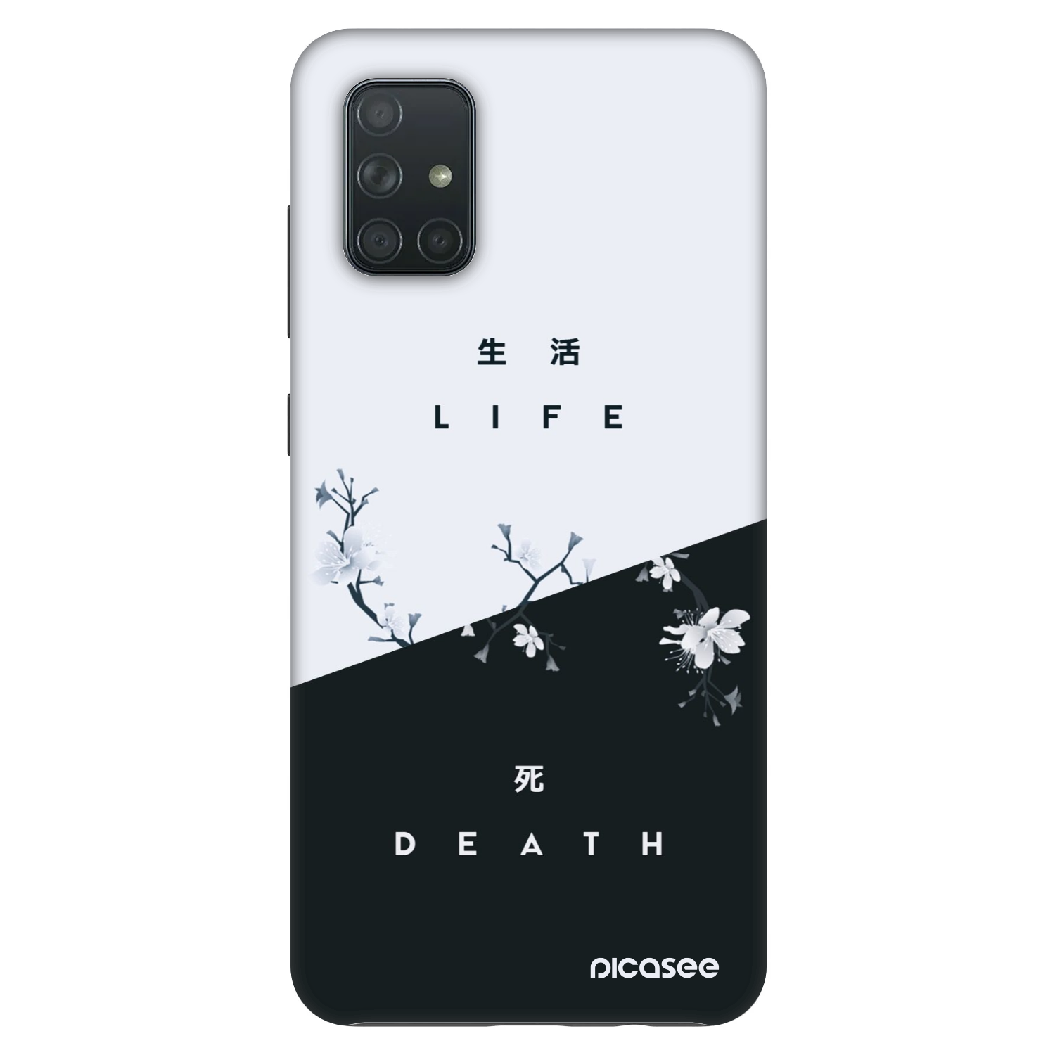 Picasee Fashion Case pre Samsung Galaxy A71 A715F - Živý - Mŕtvy