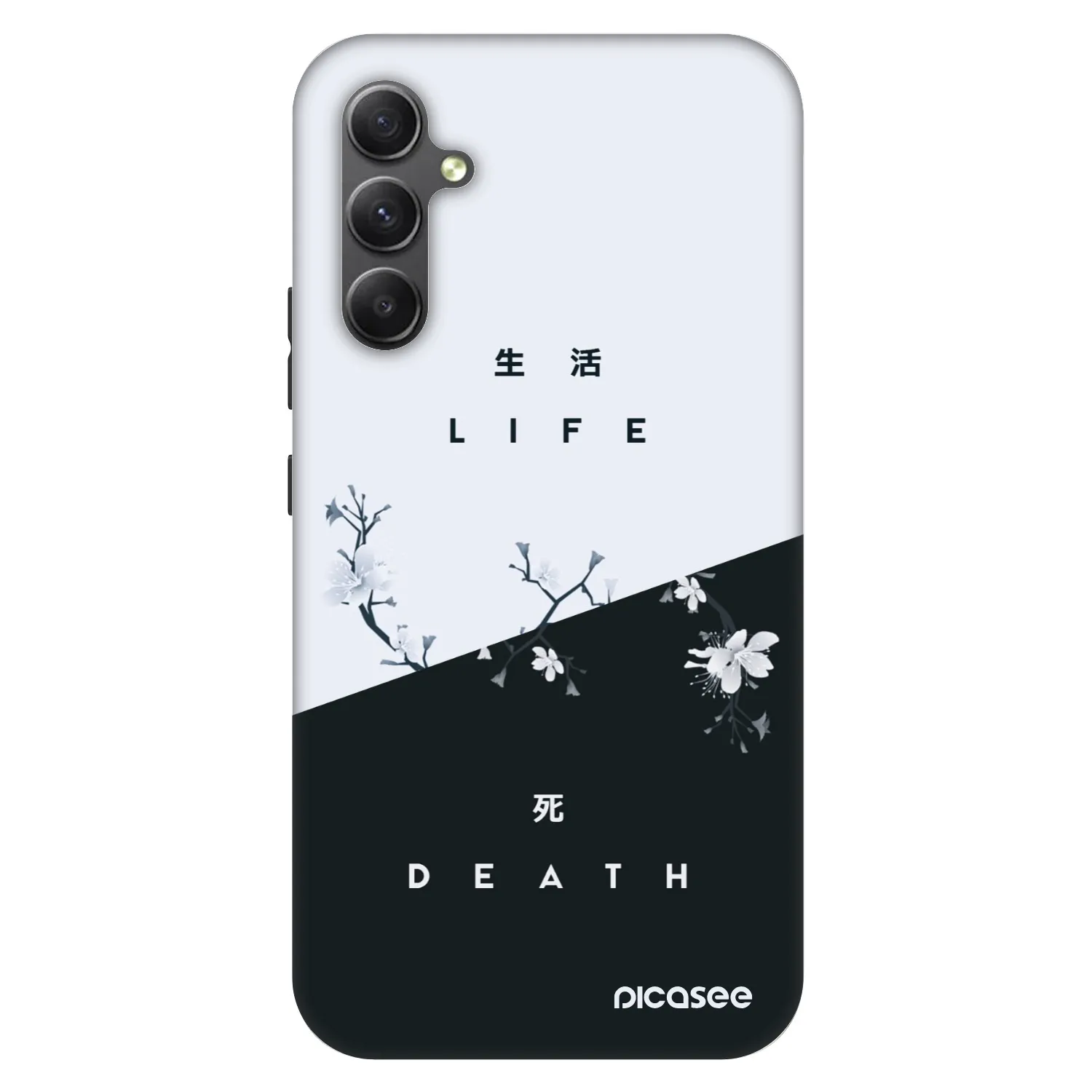 Picasee Fashion Case pre Samsung Galaxy A34 5G A346B - Živý - Mŕtvy