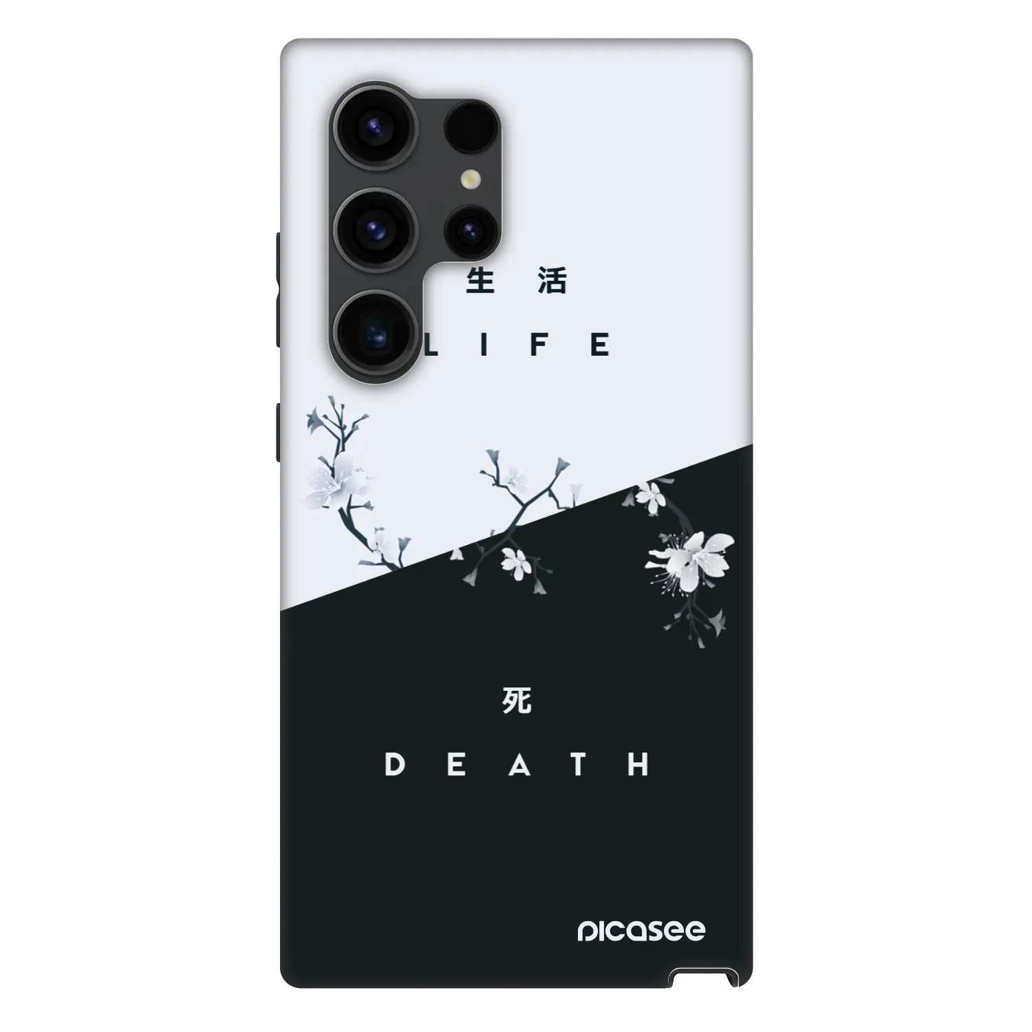 Picasee Fashion Case PowerShare pro Samsung Galaxy S24 Ultra S928B 5G - Živý - Mŕtvy