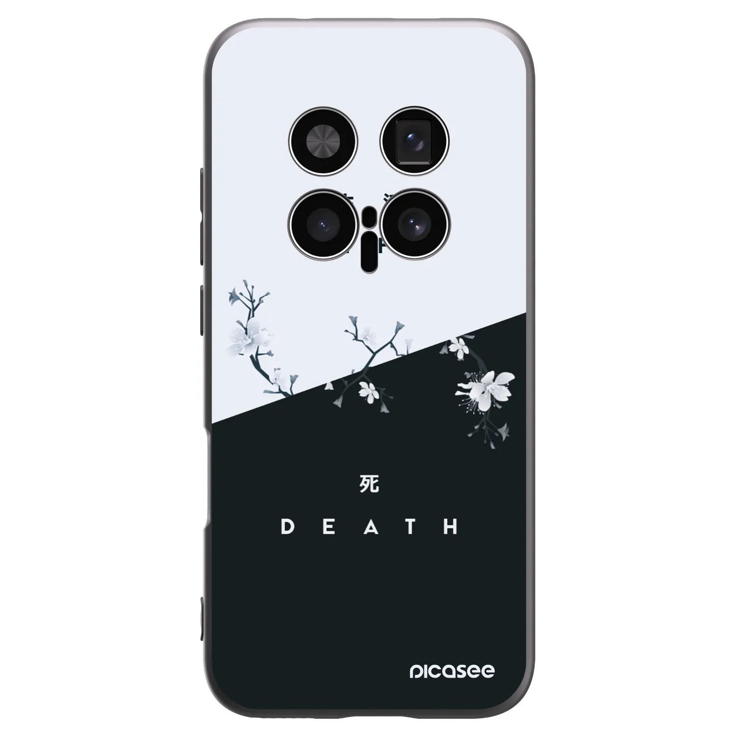 Picasee silikónový čierny obal pre Honor Magic8 Pro 5G - Živý - Mŕtvy