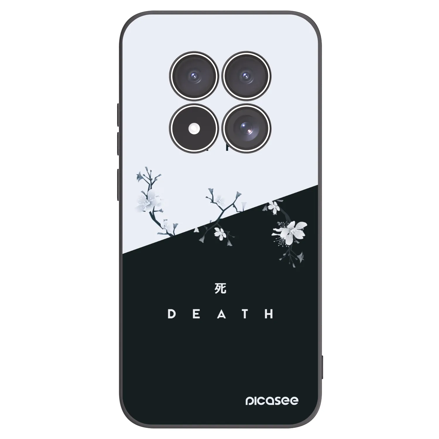 Picasee silikónový čierny obal pre Xiaomi Redmi Note 15 Pro 5G - Živý - Mŕtvy