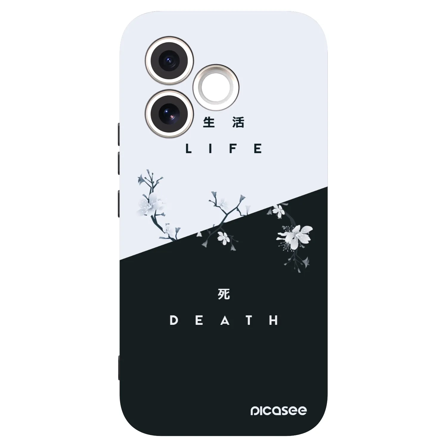 Picasee silikónový čierny obal pre Honor 600 Lite - Živý - Mŕtvy