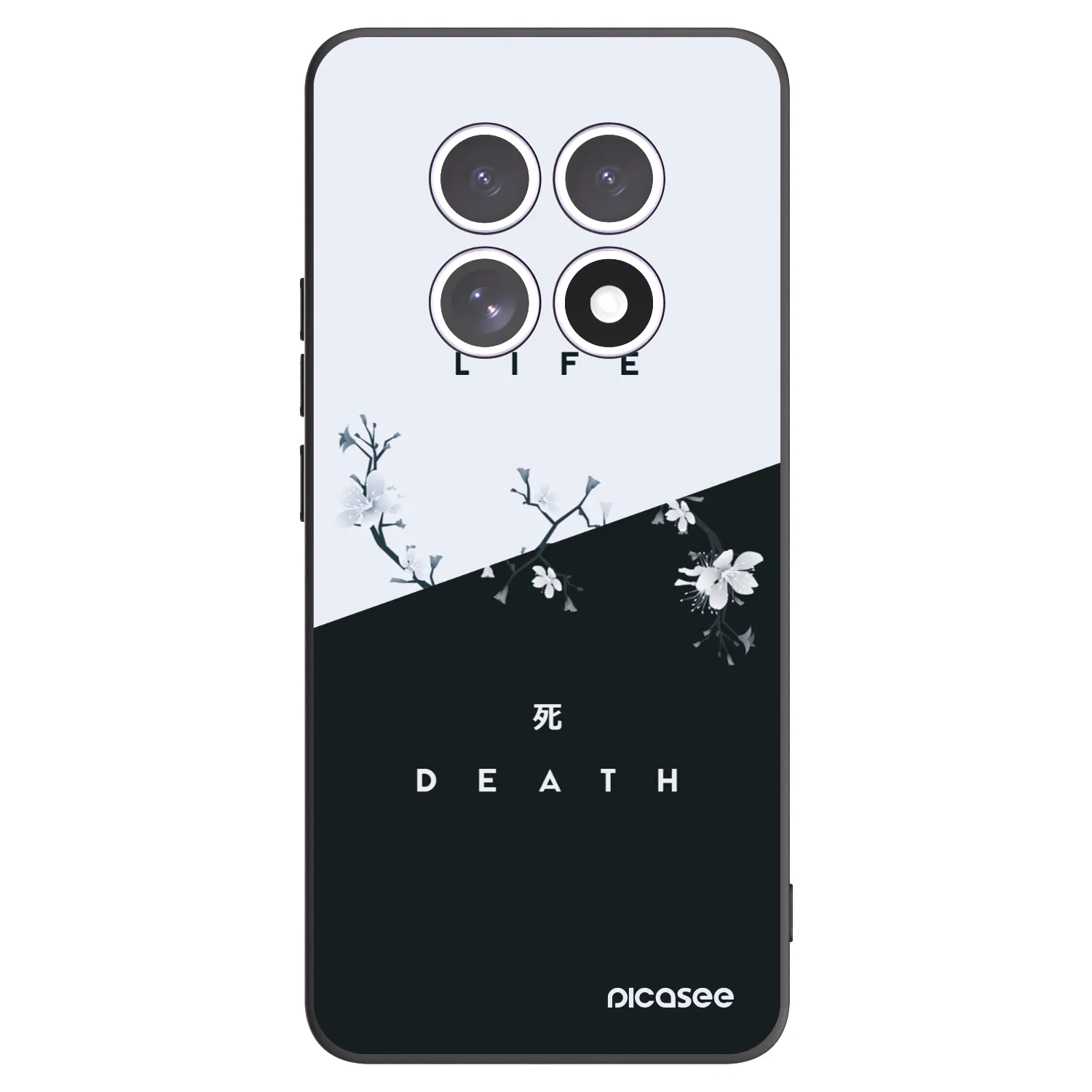 Picasee silikónový čierny obal pre Xiaomi Redmi Note 15 5G - Živý - Mŕtvy