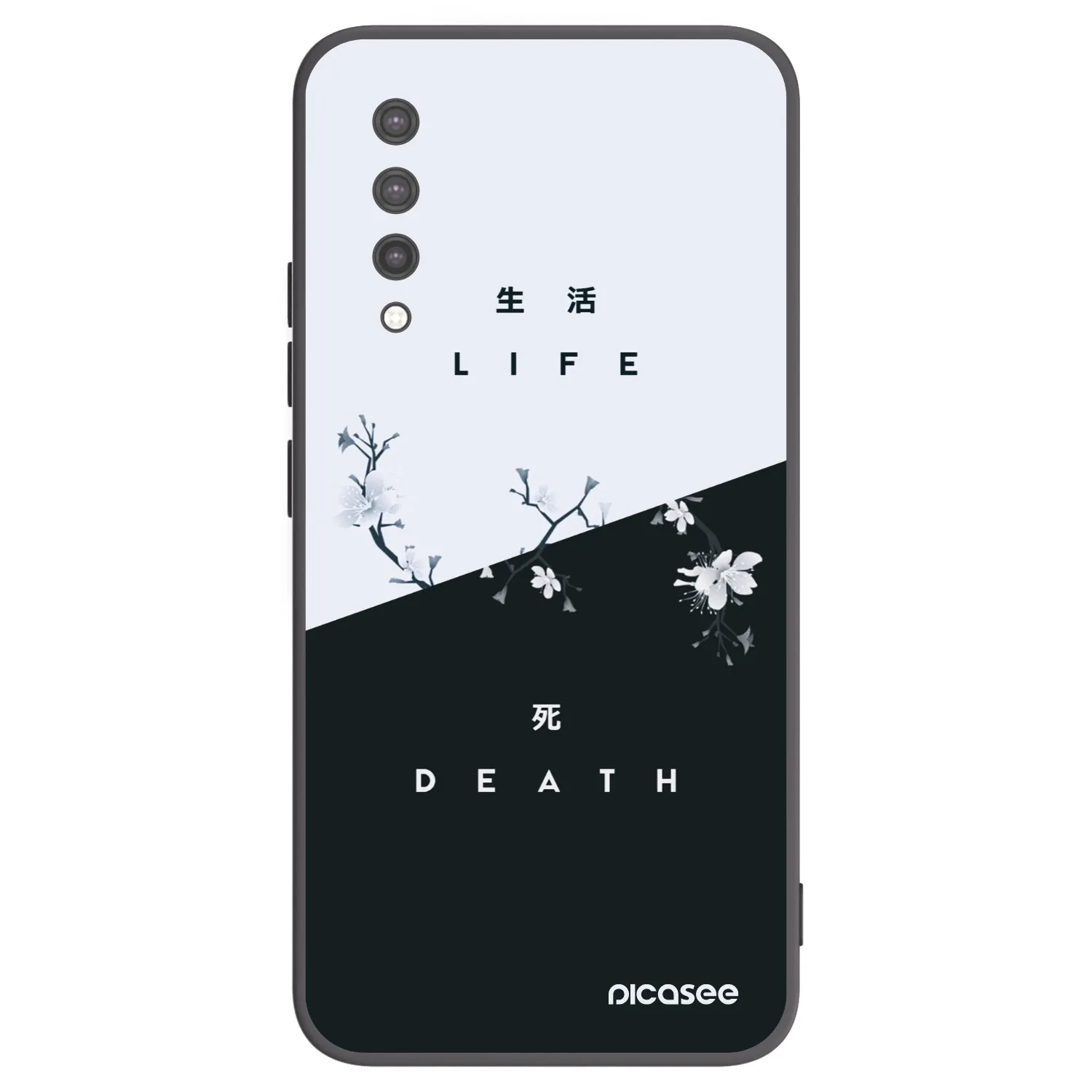 Picasee silikónový čierny obal pre Xiaomi Mi 9 Lite - Živý - Mŕtvy