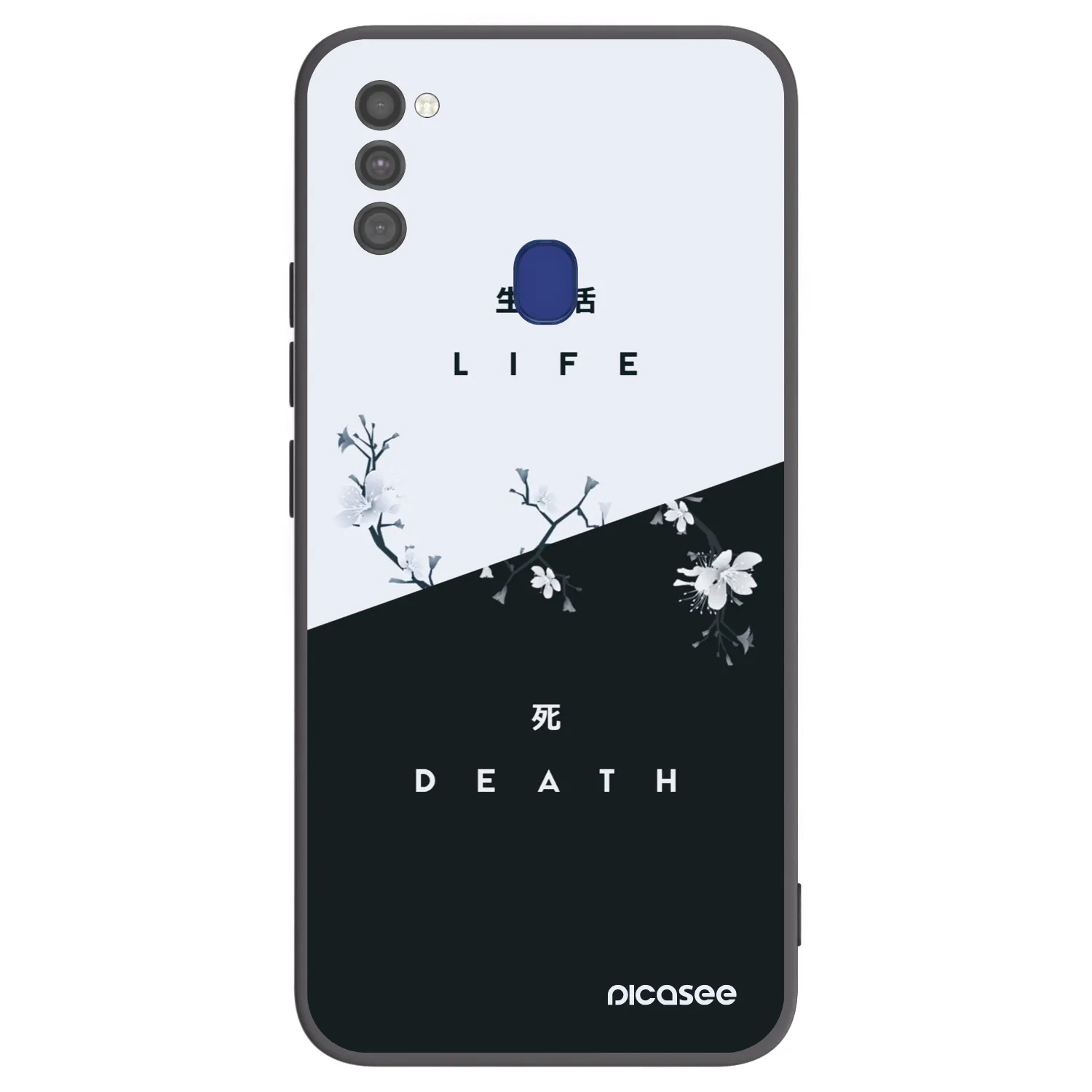 Picasee silikónový čierny obal pre Samsung Galaxy M21 M215F - Živý - Mŕtvy
