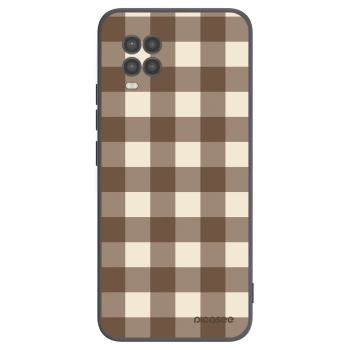 Obal pre Xiaomi Mi 10 Lite - Brown grid