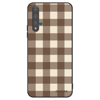 Obal pre Huawei Nova 5T - Brown grid