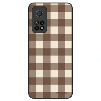 Obal pre Xiaomi Mi 10T Pro - Brown grid