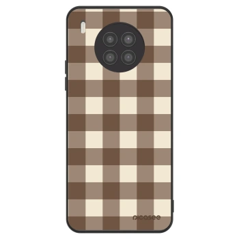 Obal pre Huawei Nova 8i - Brown grid