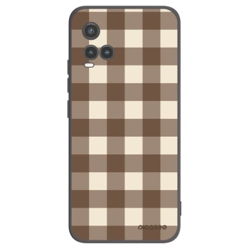 Obal pre Vivo Y33s - Brown grid