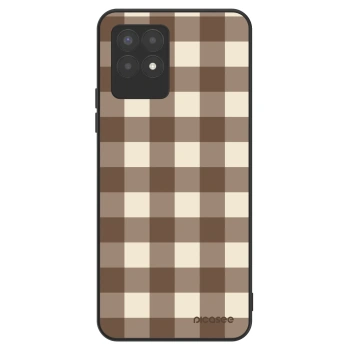 Obal pre Realme 8i - Brown grid