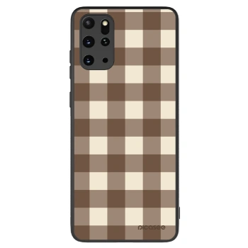 Obal pre Samsung Galaxy S20+ G985F - Brown grid