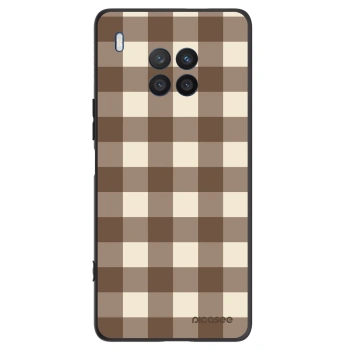 Obal pre Honor 50 Lite - Brown grid