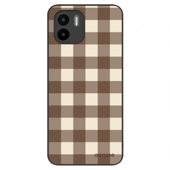 Obal pre Xiaomi Redmi A1 - Brown grid