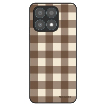Obal pre Honor X8a - Brown grid