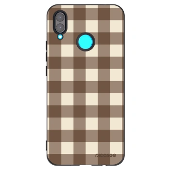Obal pre Huawei Nova 3i - Brown grid