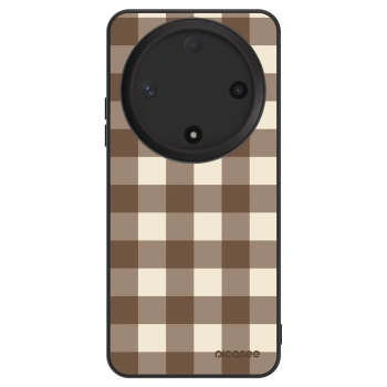 Obal pre Honor Magic6 Lite 5G - Brown grid