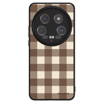 Obal pre Xiaomi 14 Ultra - Brown grid