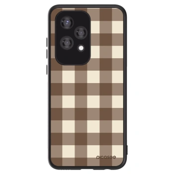 Obal pre Honor 200 Lite - Brown grid