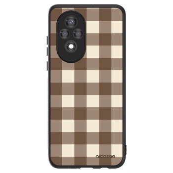 Obal pre Honor 200 Pro 5G - Brown grid