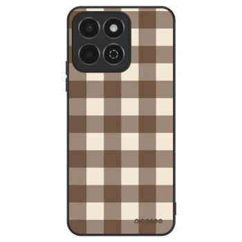 Obal pre Honor 200 Smart 5G - Brown grid
