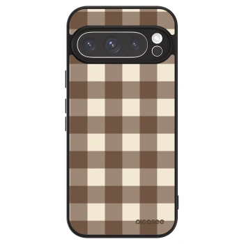 Obal pre Google Pixel 9 Pro - Brown grid
