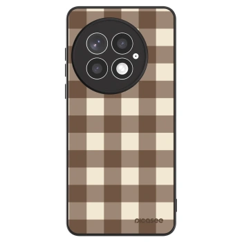 Obal pre OnePlus 13 5G - Brown grid