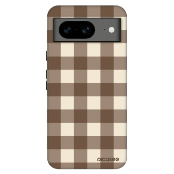 Obal pre Google Pixel 8 Pro - Brown grid
