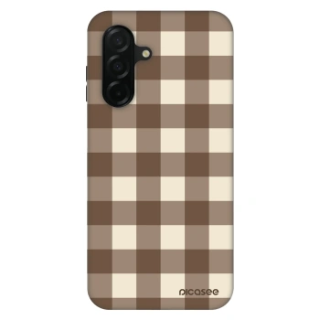 Obal pre Samsung Galaxy A26 5G A266B - Brown grid