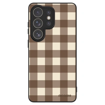 Picasee ULTIMATE CASE PowerShare pro Samsung Galaxy S26 Ultra - Brown grid
