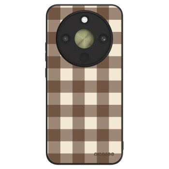 Obal pre Honor Magic8 Lite 5G - Brown grid