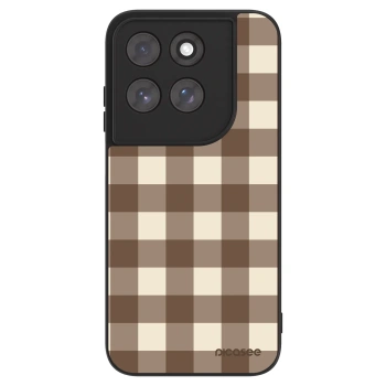 Obal pre Motorola Moto G77 - Brown grid