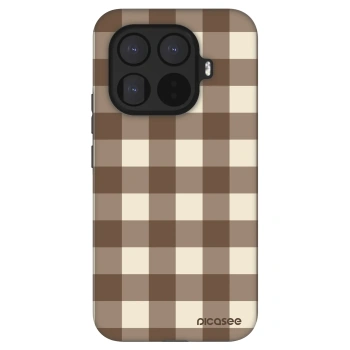 Obal pre Xiaomi 15T Pro - Brown grid