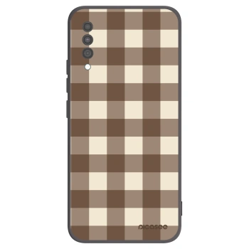 Obal pre Samsung Galaxy A30s A307F - Brown grid