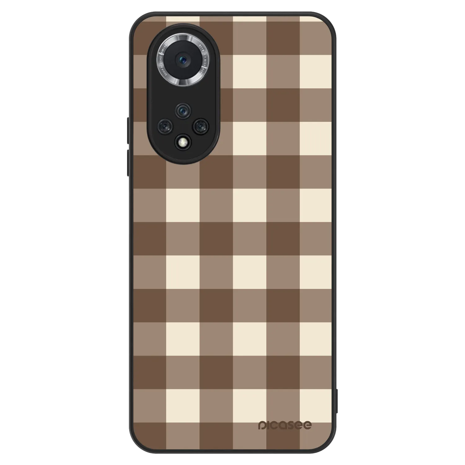 Picasee ULTIMATE CASE pro Huawei Nova 9 SE - Brown grid