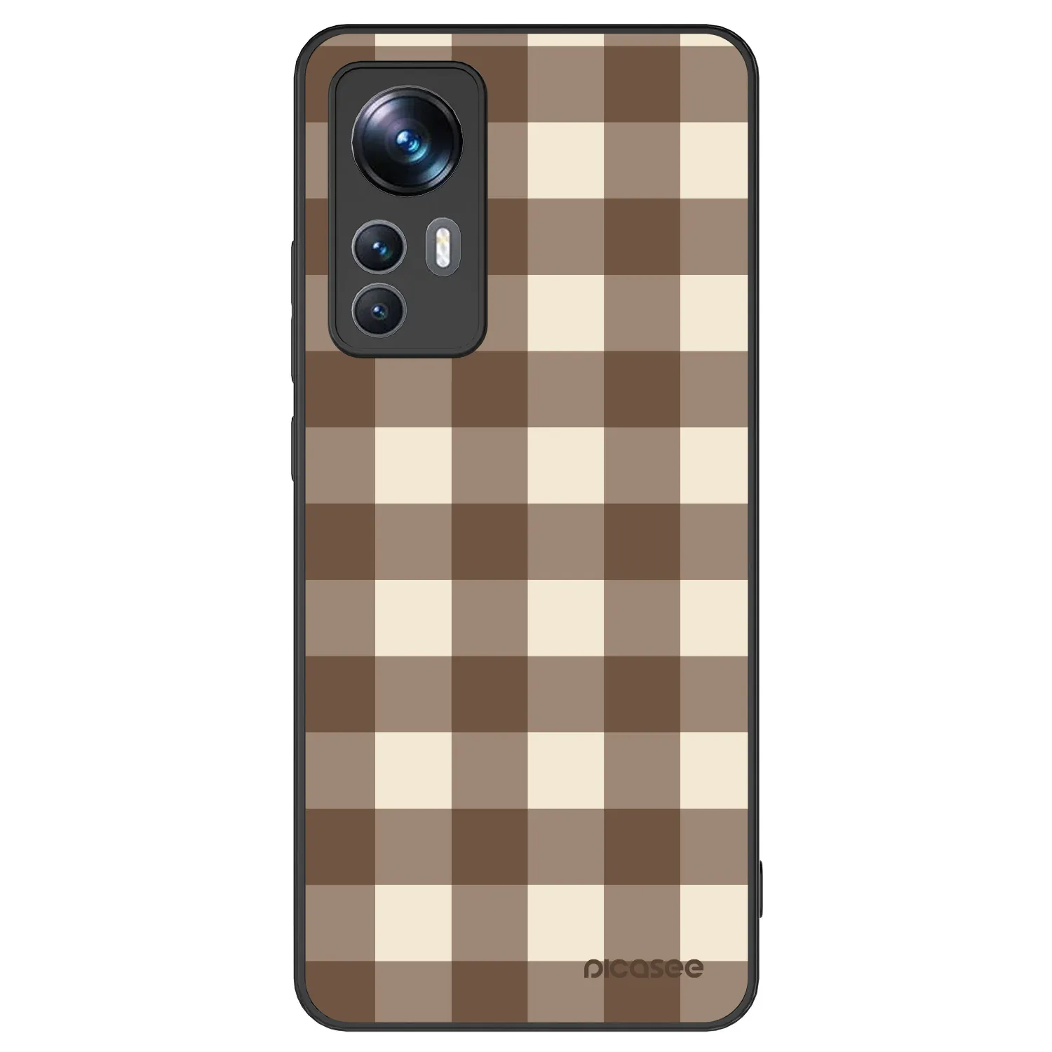 Picasee ULTIMATE CASE pro Xiaomi 12T Pro - Brown grid