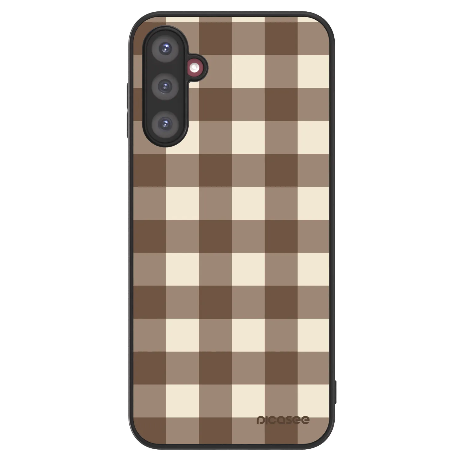 Picasee ULTIMATE CASE pro Samsung Galaxy A14 5G A146P - Brown grid
