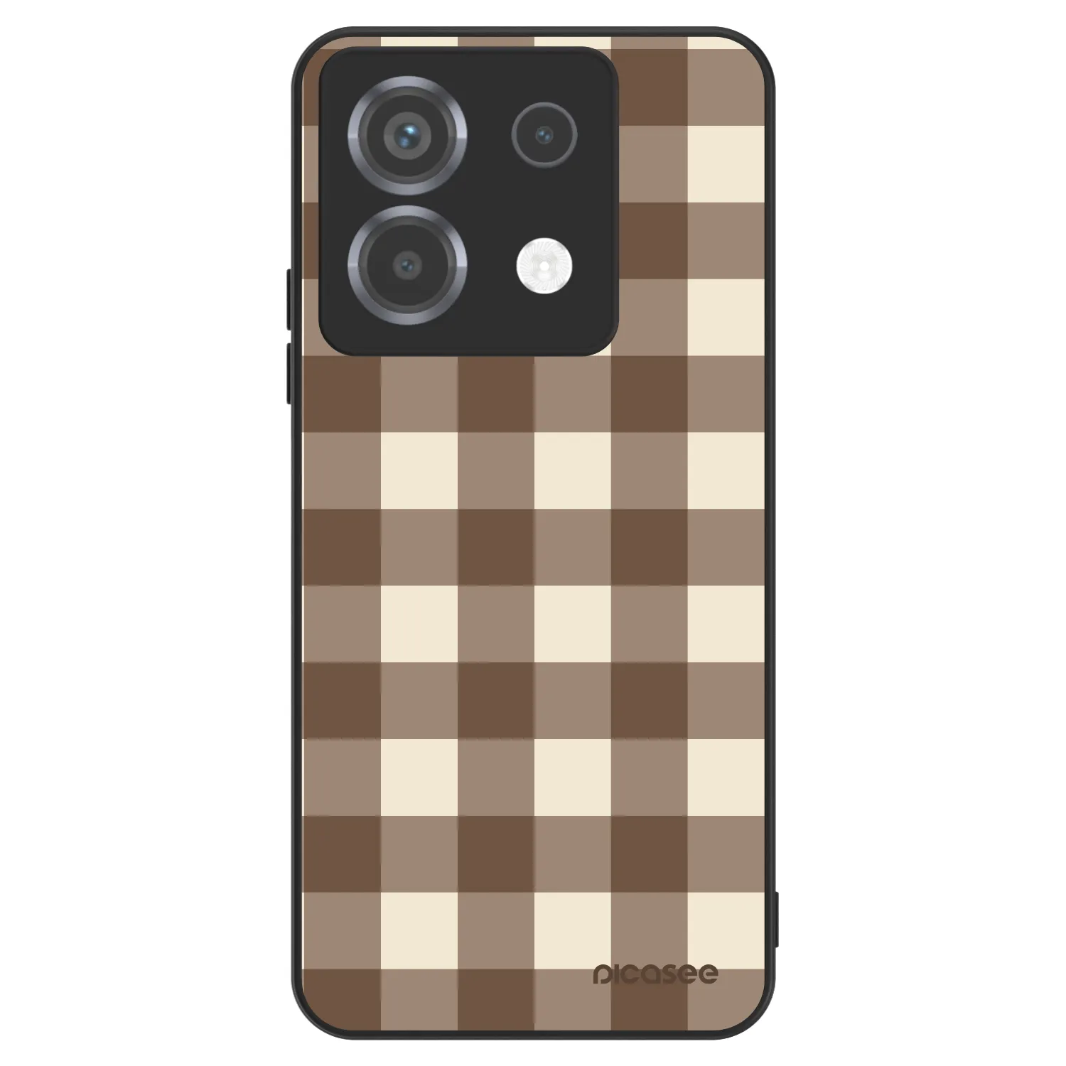 Picasee ULTIMATE CASE pro Xiaomi Poco X6 - Brown grid