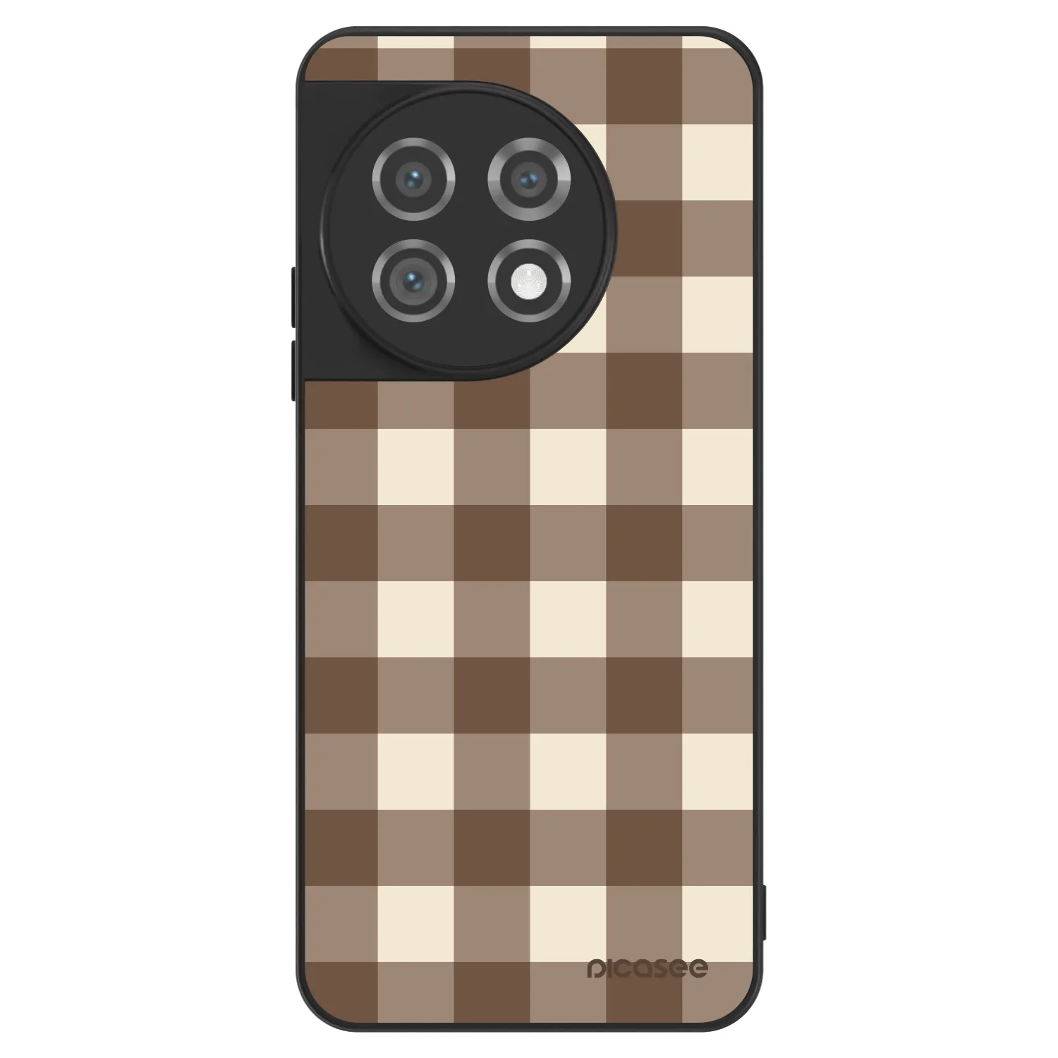 Picasee ULTIMATE CASE pro OnePlus 11 5G - Brown grid