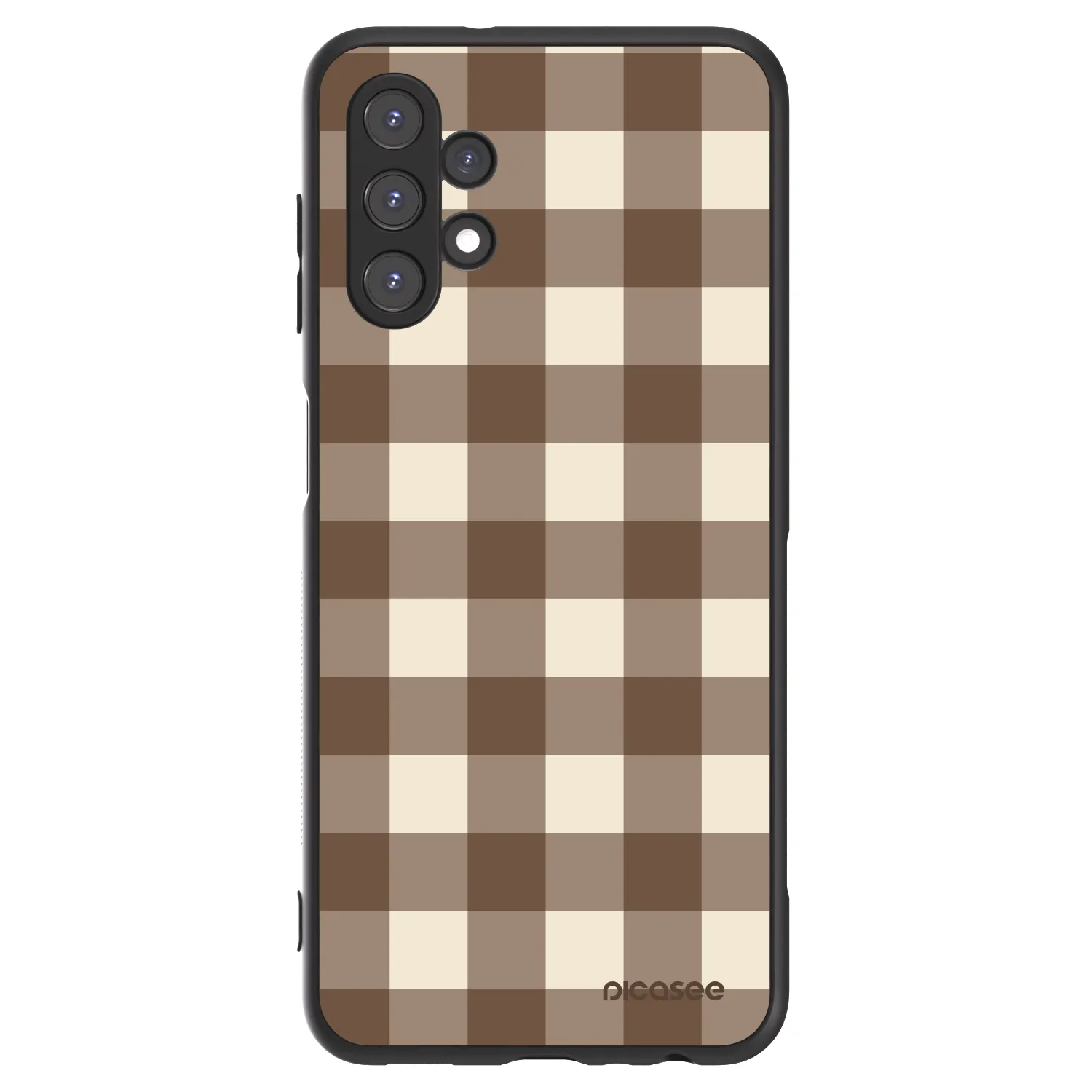 Picasee ULTIMATE CASE pro Samsung Galaxy A13 5G - Brown grid