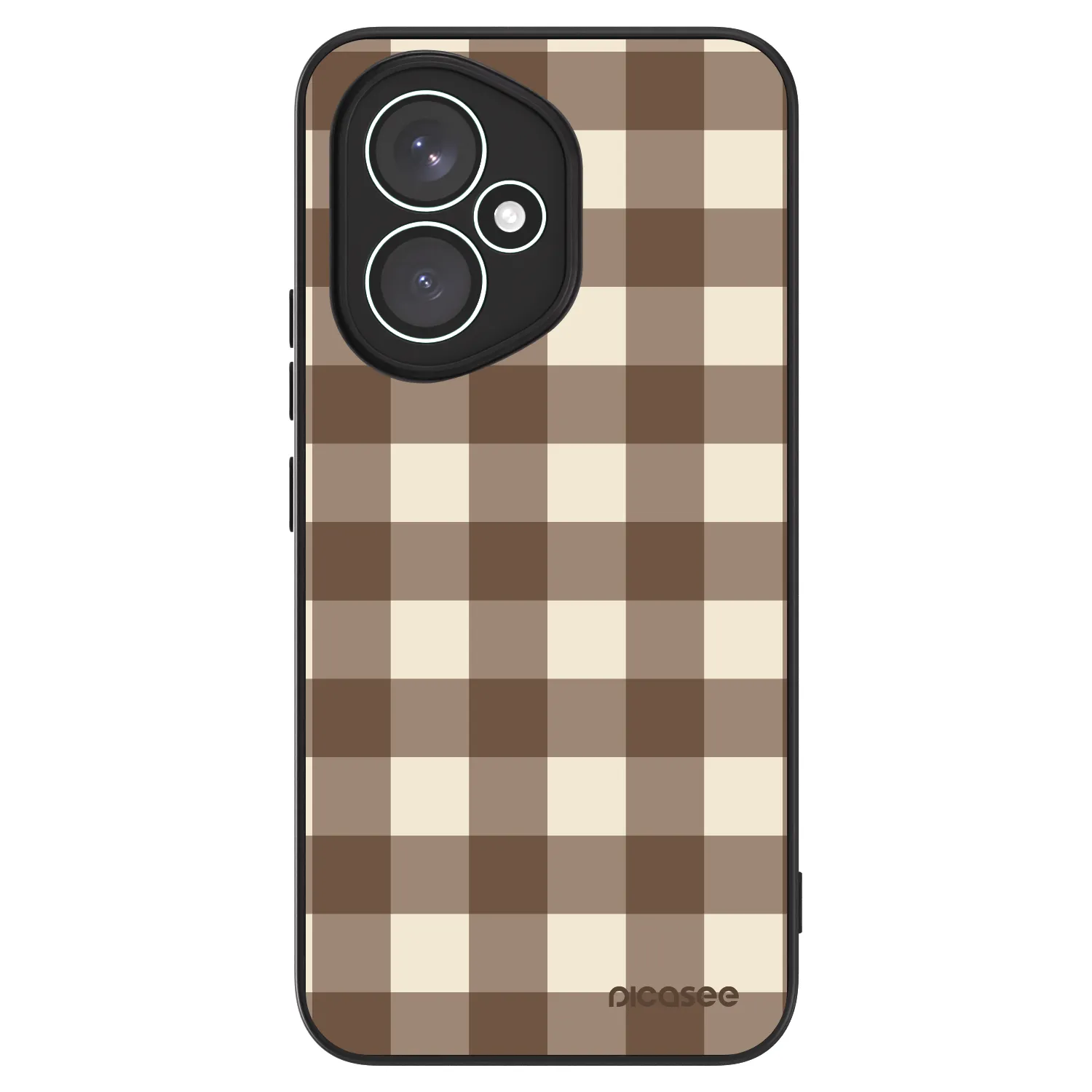 Picasee ULTIMATE CASE pro Honor 400 5G - Brown grid