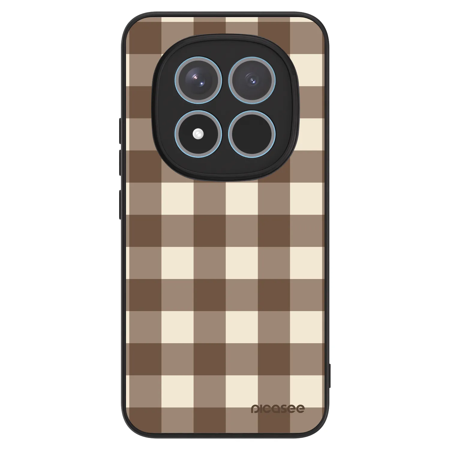 Picasee ULTIMATE CASE pro Xiaomi Redmi Note 15 Pro+ - Brown grid