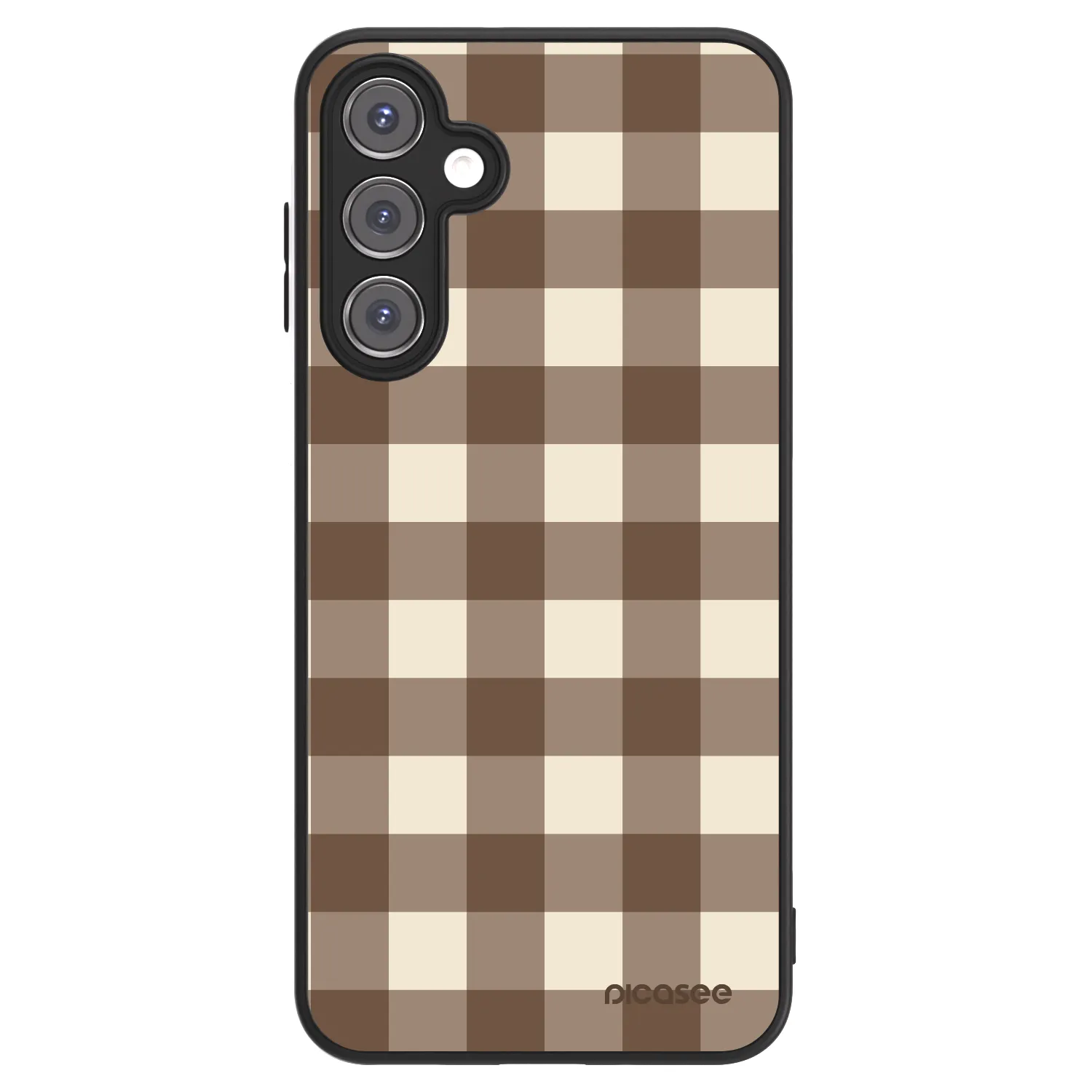 Picasee ULTIMATE CASE pro Samsung Galaxy A16 4G - Brown grid