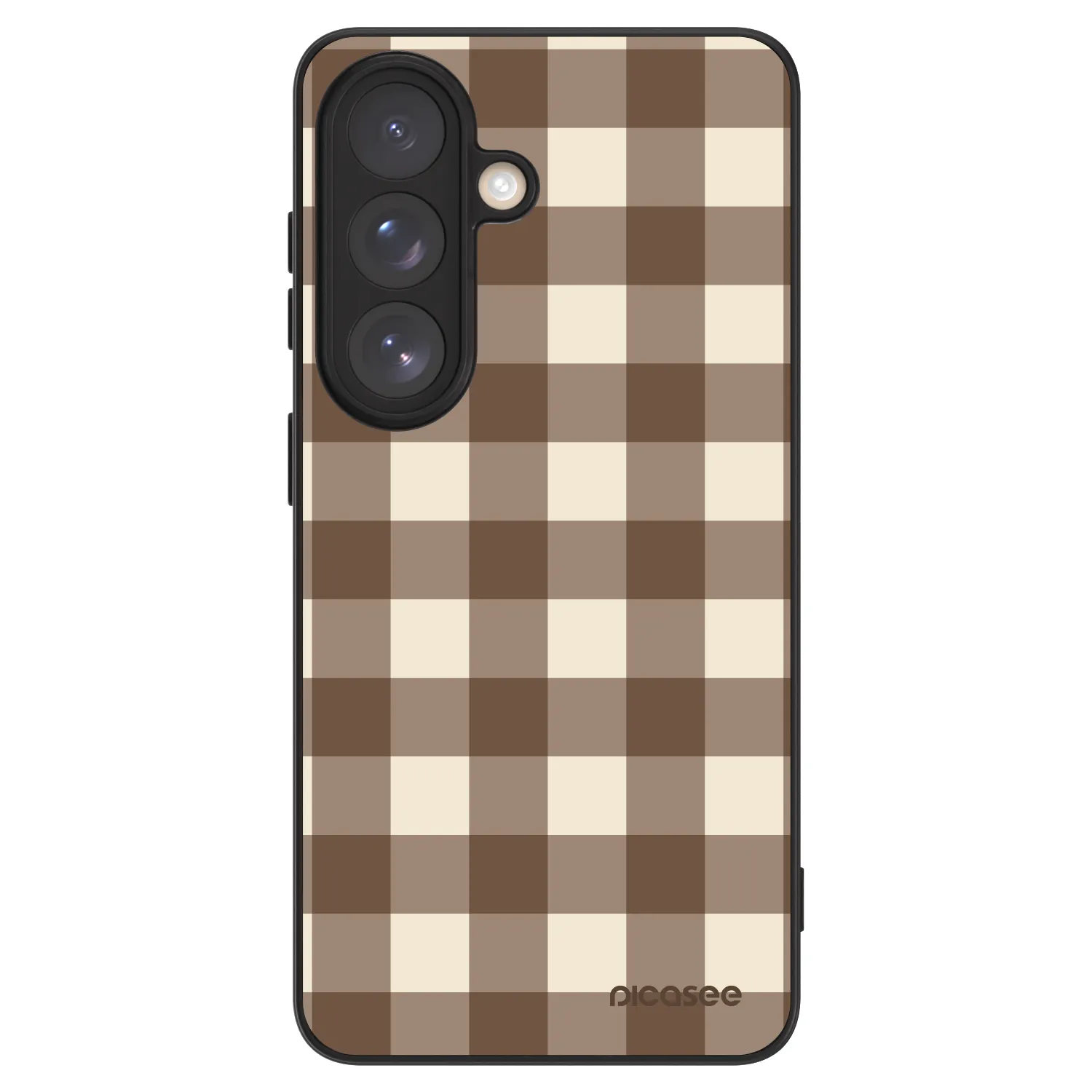 Picasee ULTIMATE CASE PowerShare pro Samsung Galaxy S26 - Brown grid