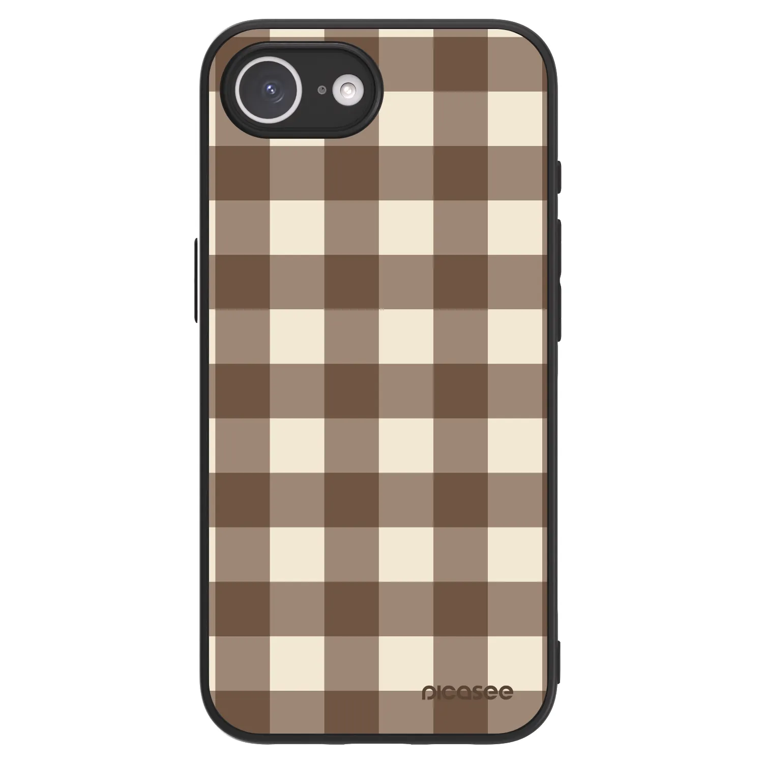 Picasee ULTIMATE CASE pro Apple iPhone 17e - Brown grid